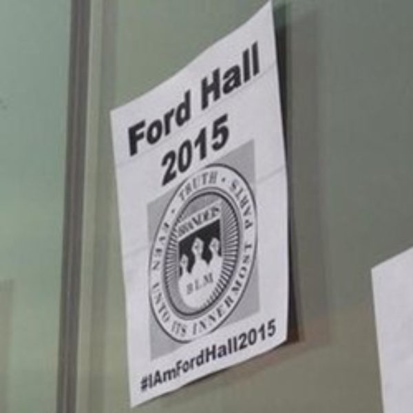 Student activism, institutional amnesia and power: Lessons from the #fordhall2015 Brandeis student protests