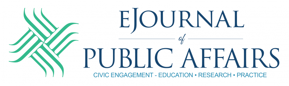 Image of the eJournal of Public Affairs Logo
